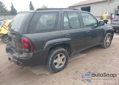 2004 Chevrolet Trailblazer Ls из США, поврежденный, VIN 1GNDS13S142321304